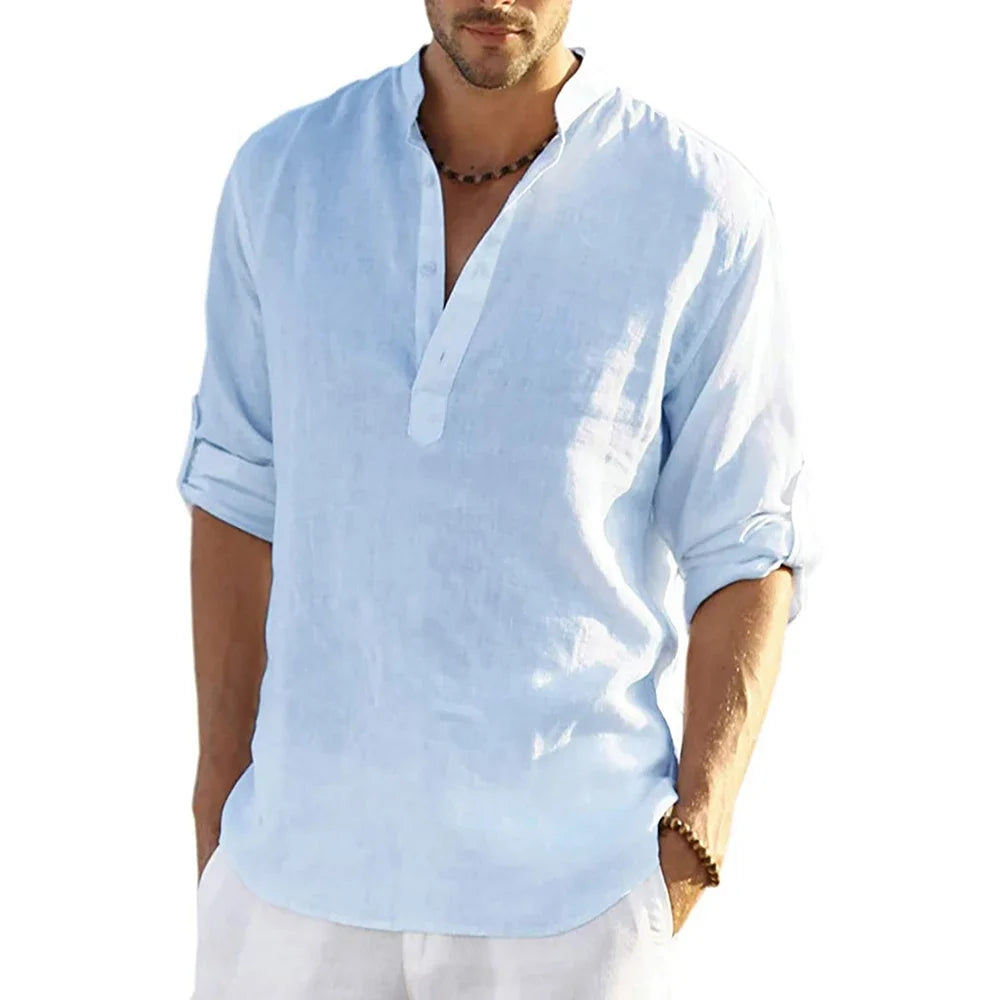 Prestigioso V-Neck - Summer Shirt Men