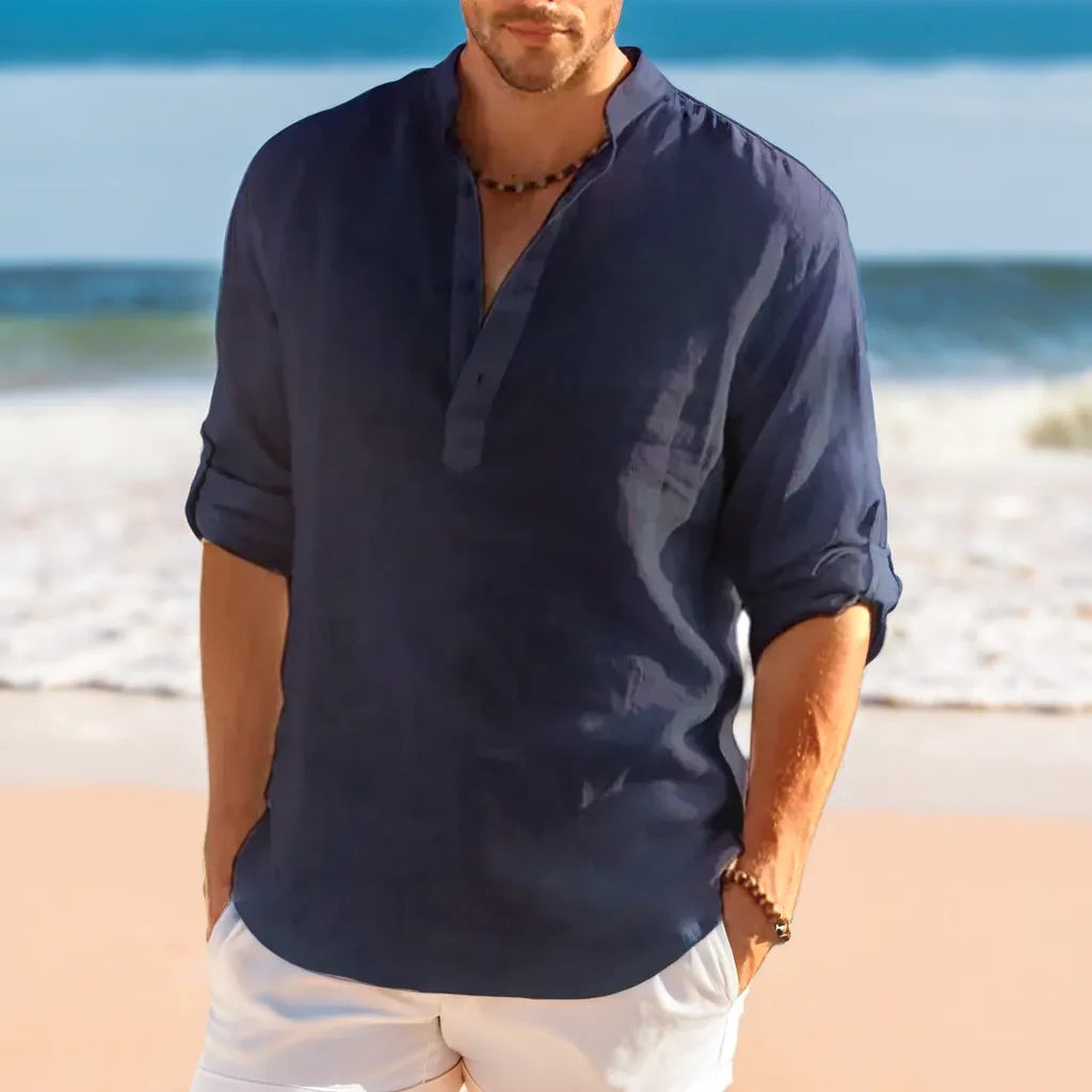 Prestigioso V-Neck - Summer Shirt Men