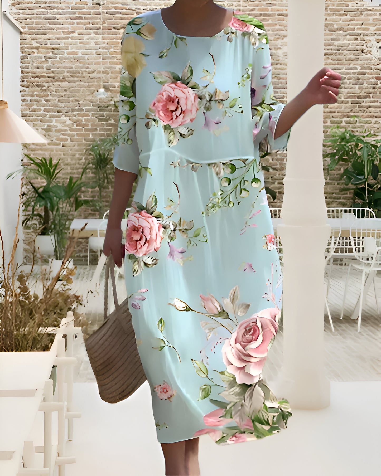 De Lavinia™ - Elegante Bloemenjurk